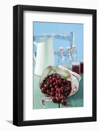Cherries and Cherry Jelly-Eising Studio - Food Photo and Video-Framed Photographic Print