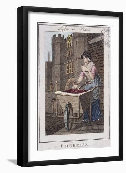 Cherries, Cries of London, 1804-William Marshall Craig-Framed Premium Giclee Print