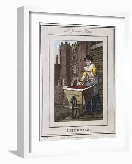 Cherries, Cries of London, 1804-William Marshall Craig-Framed Giclee Print