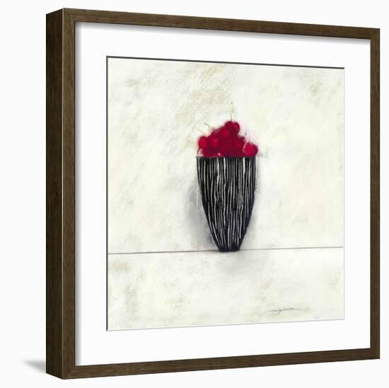 Cherries II-Marilyn Robertson-Framed Art Print