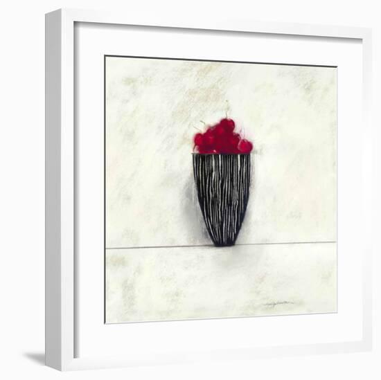 Cherries II-Marilyn Robertson-Framed Art Print