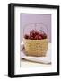 Cherries in a Basket-Eising Studio - Food Photo and Video-Framed Photographic Print