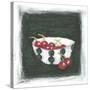 Cherries in Bowl-Chariklia Zarris-Stretched Canvas