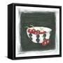 Cherries in Bowl-Chariklia Zarris-Framed Stretched Canvas