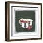 Cherries in Bowl-Chariklia Zarris-Framed Art Print