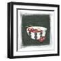 Cherries in Bowl-Chariklia Zarris-Framed Art Print