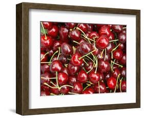 Cherries, Ripponvale, near Cromwell, Central Otago, South Island, New Zealand-David Wall-Framed Photographic Print