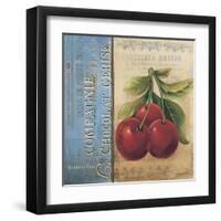 Cherries-Kimberly Poloson-Framed Art Print