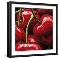 Cherries-null-Framed Art Print