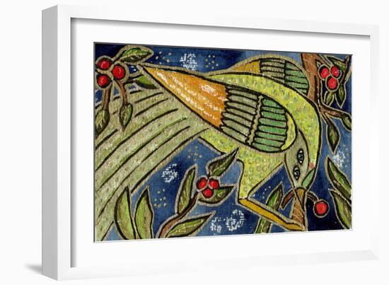 Cherry Bird-Wyanne-Framed Giclee Print