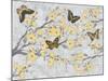 Cherry Blossom Bflies-Diane Stimson-Mounted Art Print