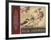 Cherry Blossom Bird-Kimberly Poloson-Framed Art Print