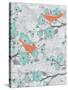 Cherry Blossom Birds 6-Diane Stimson-Stretched Canvas