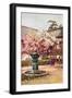 Cherry Blossom, Chion-In Temple-Ella Du Cane-Framed Giclee Print