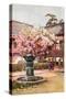Cherry Blossom, Chion-In Temple-Ella Du Cane-Stretched Canvas