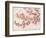 Cherry Blossom Composition I-null-Framed Art Print