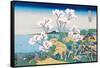 Cherry Blossom Festival-Katsushika Hokusai-Framed Stretched Canvas