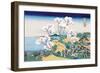 Cherry Blossom Festival-Katsushika Hokusai-Framed Premium Giclee Print