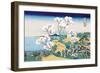 Cherry Blossom Festival-Katsushika Hokusai-Framed Art Print