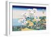 Cherry Blossom Festival-Katsushika Hokusai-Framed Art Print