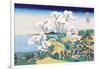 Cherry Blossom Festival-Katsushika Hokusai-Framed Art Print