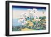 Cherry Blossom Festival-Katsushika Hokusai-Framed Premium Giclee Print