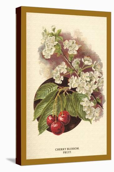 Cherry Blossom Fruit-W.h.j. Boot-Stretched Canvas