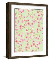 Cherry Blossom Green-Jacqueline Maldonado-Framed Art Print