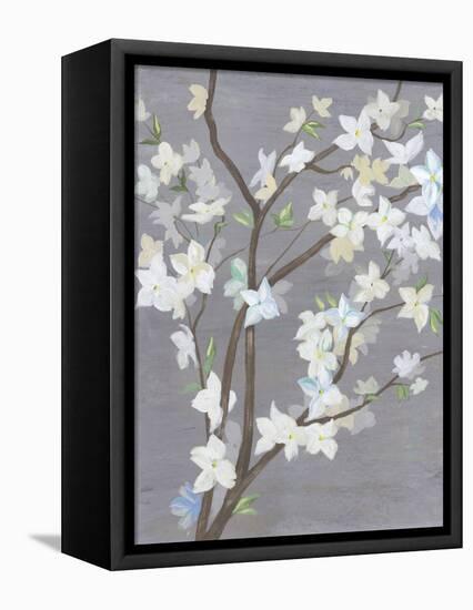 Cherry Blossom Haze I-Grace Popp-Framed Stretched Canvas