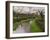 Cherry Blossom in Kenrokuen Garden, Kanazawa, Honshu Island, Japan-Kober Christian-Framed Photographic Print