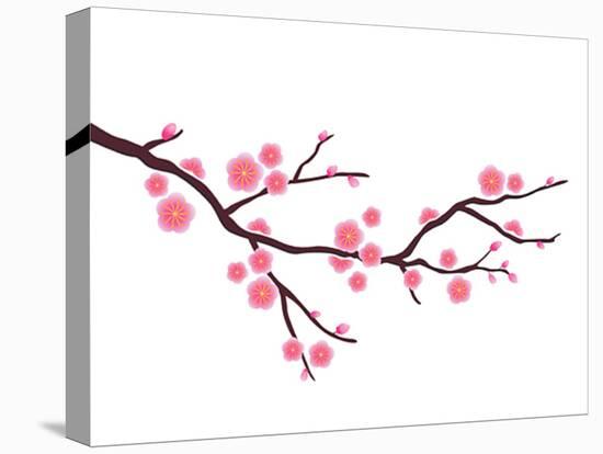 Cherry Blossom In Spring Time-photosoup-Stretched Canvas