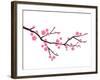 Cherry Blossom In Spring Time-photosoup-Framed Art Print