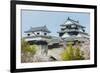 Cherry Blossom in the Matsuyama Castle, Shikoku, Japan, Asia-Michael Runkel-Framed Photographic Print