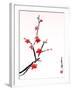 Cherry Blossom Painting-shadow216-Framed Art Print