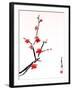 Cherry Blossom Painting-shadow216-Framed Art Print