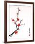 Cherry Blossom Painting-shadow216-Framed Art Print