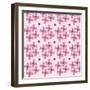 Cherry Blossom Pattern-null-Framed Giclee Print
