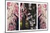 Cherry Blossom Triptych-Jessica Jenney-Mounted Giclee Print