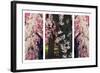 Cherry Blossom Triptych-Jessica Jenney-Framed Giclee Print