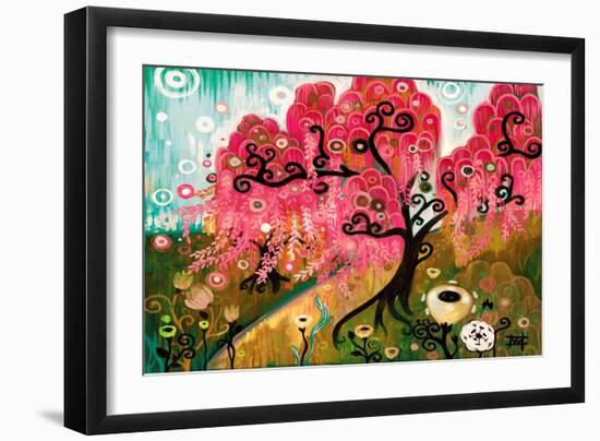 Cherry Blossom Willow-Natasha Wescoat-Framed Giclee Print