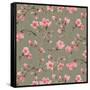 Cherry Blossoms 200-Yachal Design-Framed Stretched Canvas