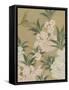 Cherry Blossoms and Dragonfly-null-Framed Stretched Canvas