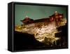 Cherry Blossoms and Kiyomizu Temple-null-Framed Stretched Canvas