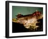 Cherry Blossoms and Kiyomizu Temple-null-Framed Photographic Print