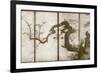 Cherry Blossoms and Pheasant-null-Framed Premium Giclee Print