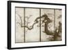 Cherry Blossoms and Pheasant-null-Framed Art Print