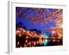 Cherry Blossoms and Takada Castle-null-Framed Photographic Print