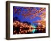 Cherry Blossoms and Takada Castle-null-Framed Photographic Print