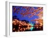 Cherry Blossoms and Takada Castle-null-Framed Photographic Print