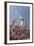 Cherry Blossoms and Television Tower, Hamburg, Germany, Europe-Axel Schmies-Framed Photographic Print